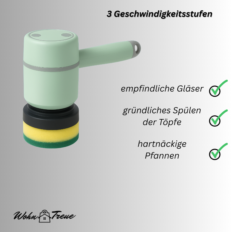 Profi SpinBrush – Wiederaufladbare elektrische Putzbürste für Bad & Küche